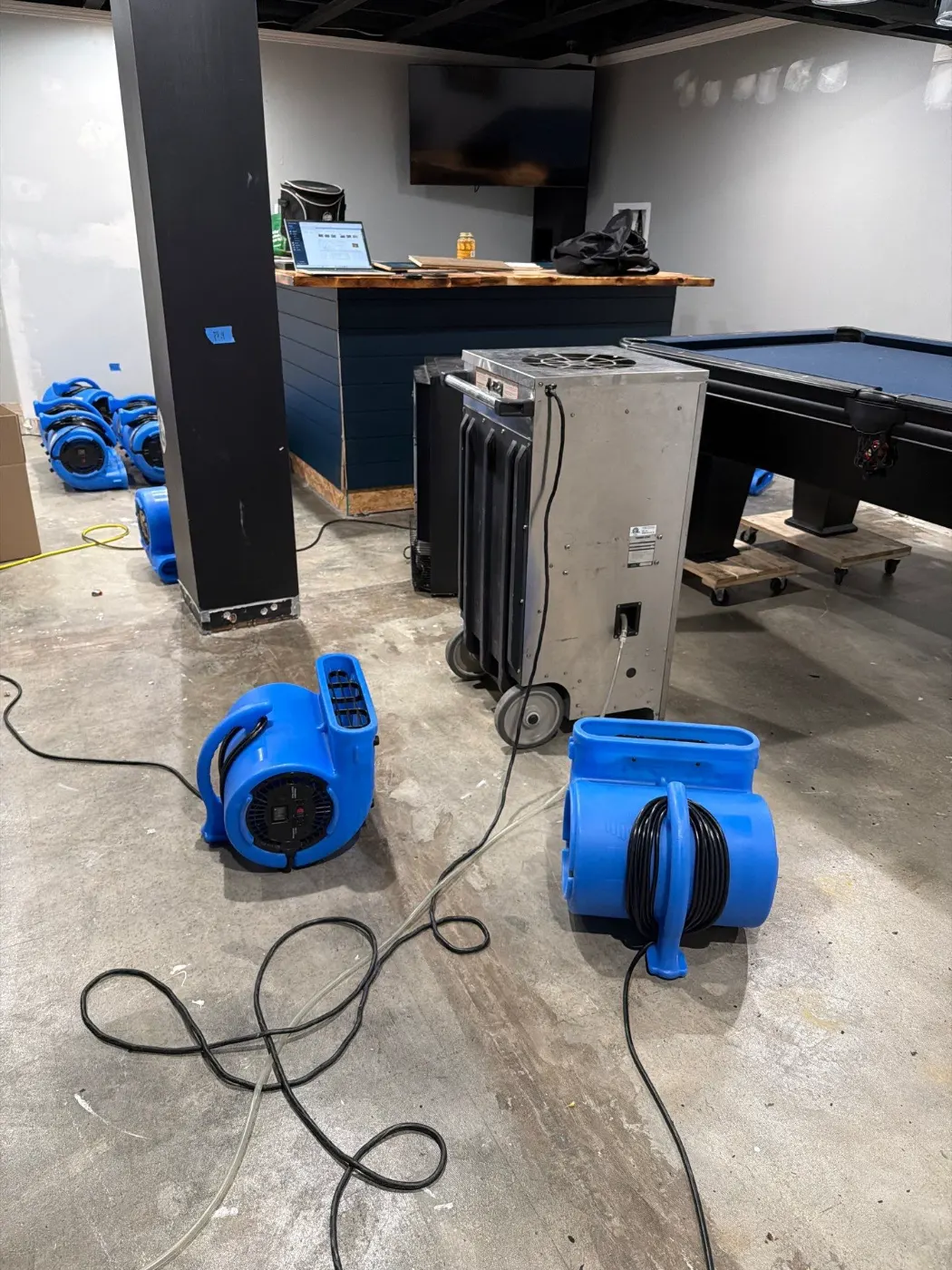 Documented commercial restoration in Glendale, IN